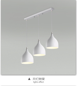 Luminaire suspendu moderne en fer, anneau doré pour cuisine, salle à manger, lampe de chevet, luminaire suspendu - Product Image 4