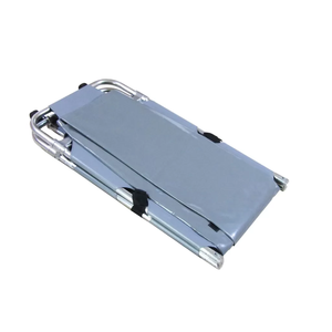 نقالة دائمة وخفيفة الوزن من الألومنيوم قابلة للطي لإزالة الجسم الجنائز للاستخدام في مستشفى الجنازة - Product Image 5