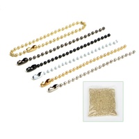 Vente en gros de porte-clés classique tendance, accessoires de chaîne de perles de fer, pendentif, bille roulante, pièces de sac spéciales, accessoires