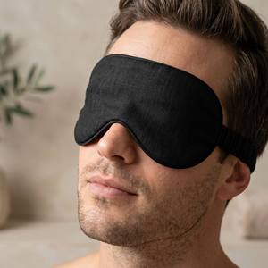 Antifaz de Bambú para Viajes de Negocios, Diseño <span class=keywords><strong>Elegante</strong></span>, Antifaz para Dormir para Hombres y Mujeres, Set de Hotel con Logotipo Personalizado - Product Image 5