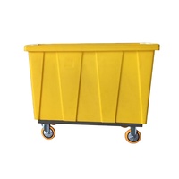 Meilleur prix | Matériau PE |   Durable et robuste |   Chariot à linge grande capacité et pratique, idéal pour les hôtels et les blanchisseries