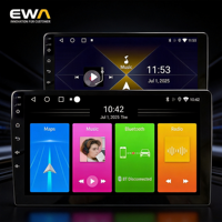 Lecteur multimédia de voiture Android 13 9 pouces 2 DIN IPS GPS pour MP3/MP4 Écran tactile CarPlay sans fil Android Auto Caméra AHD Radio FM RDS