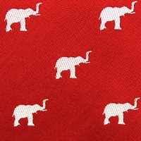 Mouchoir Meilleur Cadeau Nouveauté Mode Style Élégant Animal Éléphant Jacquard Tissé Personnalisé 100% Soie Hommes Mouchoirs de Poche pour Hommes