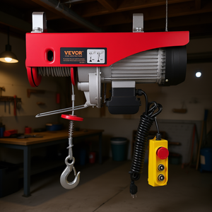 Vevor Electric Hoist 1760 Lbs 14 Ft Lifting Height <b>Wired</b> Remote <b>Control</b> 110 Volt Garage Use - Product Image 2