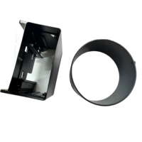 Boîtier en aluminium sablé noir, boîtier personnalisé usiné CNC, haute précision et résistant à la corrosion
