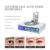 Appareil de raffermissement du visage multifonctionnel pour le bureau, technologie de micro-courant pour le lifting du visage, raffermissement, traitement des cernes, beauté