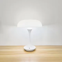 Nordique fleur bourgeon Table moderne créatif crème style champignon lampe de bureau chambre chevet tactile rechargeable veilleuse