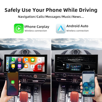 Autoradio stéréo 12.3 pouces Navigation GPS pour Porsche Cayenne 2010-2017 Android avec lecteur multimédia Unité principale avec CarPlay