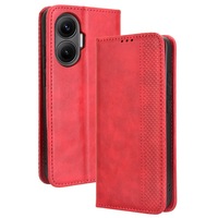 Fundas de teléfono móvil de lujo para Xiaomi Poco F7 5G/Redmi Turbo 4 Pro 5G textura Flip PU funda de teléfono móvil de cuero