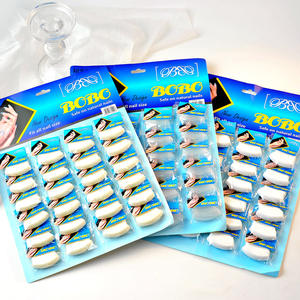 המפעל הסיטונאי שריון חדש אמנות טלאי 24 יח סלון ציפורניים מזויפות - Product Image 2