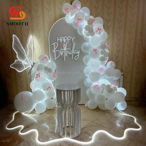 SMOOTH Hot <b>Sale</b> Modern Fashion Acrylic <b>Plinth</b> Stand Wedding Banquet Decoration Centerpieces <b>for</b> Party Events - Product Image 1