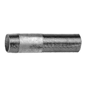 Tubo Flessibile Galvanizzato Scorrevole da 1 Pollice x 10 cm per Impianti Idraulici - Product Image 1
