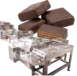 Ligne de production de gaufres entièrement automatique pour petites gaufres et gaufres aux noisettes, prix d'usine en Chine - Product Image 3