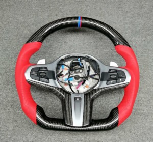 Botón YLD LCI Completo para Volante de 4 Radios, Color de Costura Personalizado para Modelos Serie G (G01 <span class=keywords><strong>40i</strong></span>) - 100% Probado - Product Image 4