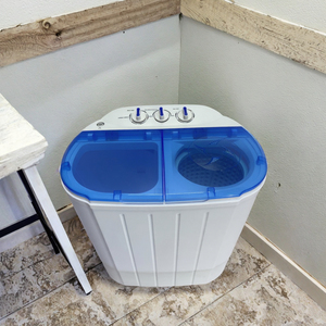 Portable <strong>Mini</strong> Home Electric Washing Machine <strong>Mini</strong> Style with Plastic <strong>Spin</strong> <strong>Dryer</strong> - Product Image 3