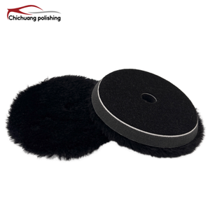 Disque de polissage conique en laine rayée de 130 mm pour carrosseries de voitures, prêt à l'emploi, <span class=keywords><strong>prix</strong></span> OEM abordable, pour le detailing automobile chinois - Product Image 5