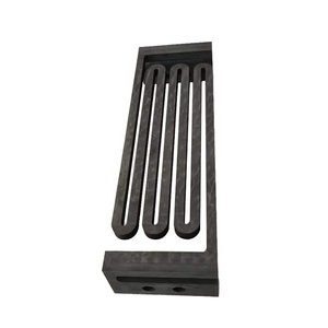 Élément chauffant en graphite de carbone courbé de haute pureté pour four de frittage sous vide - Product Image 4