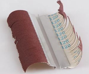 Ventes directes d'usine personnalisé en alliage d'aluminium Base de <span class=keywords><strong>fer</strong></span> papier de verre bois accessoires de ponçage <span class=keywords><strong>brosse</strong></span> bande de ponçage <span class=keywords><strong>brosse</strong></span> - Product Image 3