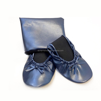 Chaussons pliables personnalisés pour femmes avec logo, en PU, pour voyage, cadeaux de mariage, danse du Moyen-Orient, pour invitées