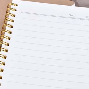 Cuaderno Espiral Escolar A5 de Papel Kraft Marrón con Tapa Dura, Páginas Interiores con Cuadrícula Punteada, Personalizado con Logotipo - Product Image 4