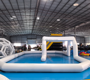 Pista de Carreras Inflable Blanca Personalizada <span class=keywords><strong>para</strong></span> Autos de Choque, Pista de PVC <span class=keywords><strong>para</strong></span> Juegos en Interiores y Exteriores, <span class=keywords><strong>para</strong></span> Alquiler en Eventos y Fiestas - Product Image 6