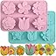 Tulip Flower/Pink & Blue