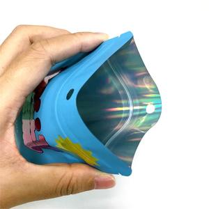 Custom Soft Touch richiudibile cerniera Foil Mylar Bag PET in plastica Stand up Pouch per <span class=keywords><strong>patatine</strong></span> con odore composito - Product Image 3