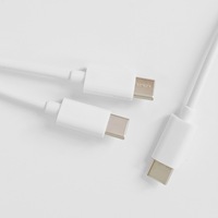 Cable de carga USB C 2 en 1 de 1,5 metros, de 2 a 2, 2 en 1