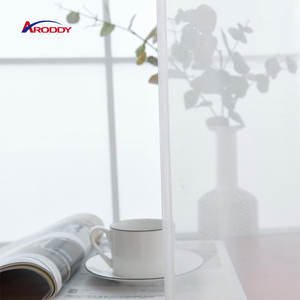 ARODDY tessuti soggiorno filtranti tessuto bianco nero rosso blu finestra casa tende trasparenti di lusso - Product Image 3