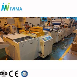 Ivima-máquina de fabricación de perfiles de panel de techo, PVC, UPVC, ancho de 200mm, 250mm, 300mm, gran oferta