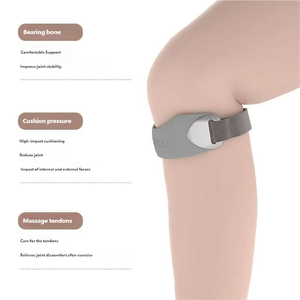 Sangles de genou pour la course, la randonnée et le football, pour soulager la douleur du tendon rotulien, support de genou unisexe, protection du tendon rotulien - Product Image 5