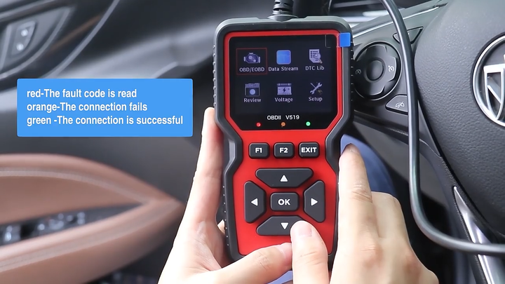 Escáner Diagnóstico Automotriz Obd2 V519 Multimarca | Envío
