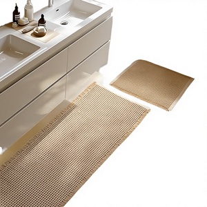 Juego de Alfombrillas de Baño SLEEPHEAD Mejorado, Tejido de Poliéster Tipo Waffle, Súper Absorbente, Antideslizante con Base de Goma, Lavable a Máquina, Ultra Suave - Product Image 3