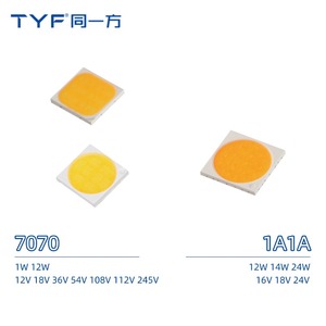 Chip <span class=keywords><strong>LED</strong></span> SMD TYF 2835 3030 5050 7070 1W 5W 12W <span class=keywords><strong>3V</strong></span> 6V 9V 18V 36V Ánh sáng trắng RGB RGBW dùng cho chiếu sáng trong nhà & ngoài trời - Product Image 5