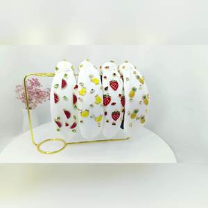 عصابة رأس صغيرة من الفراولة البطيخ الطازج والأناناس والموز للنساء رائجة البيع - Product Image 2