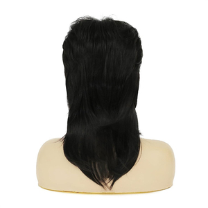 วิกผมทรงตรงยาวปานกลางสำหรับผู้หญิงใหม่สินค้าต่างประเทศ - Product Image 5