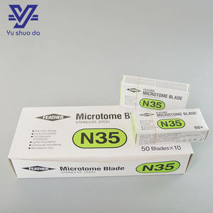 Lames de microtome professionnelles en acier inoxydable médical, emballées individuellement - Product Image 6