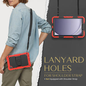 Étui pour tablette Samsung <span class=keywords><strong>Galaxy</strong></span> <span class=keywords><strong>Tab</strong></span> <span class=keywords><strong>A8</strong></span> 10,5 pouces <span class=keywords><strong>SM</strong></span> <span class=keywords><strong>X200</strong></span> X205 2021, antidérapant, texturé, résistant aux chocs, robuste - Product Image 5