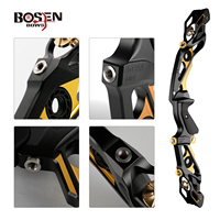 Riser 21 inci untuk Busur Recurve ILF dan Busur Berburu dengan Teknologi Mesin CNC dan Warna Dua Nada