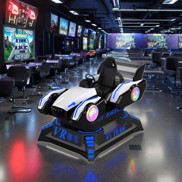9D Virtual Reality Racing  F1 Simulator Cockpit Fiberglass VR Machine for Park and Public Occasions Adventure Virtual Rides