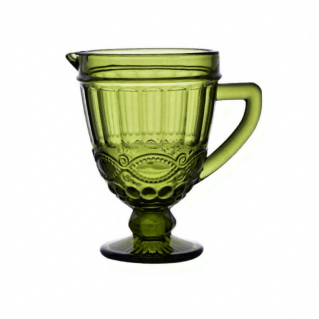 Green snake pattern pot