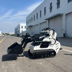 Gratis pengiriman murah selip elektrik Mini Steer pertanian Mini <span class=keywords><strong>Loader</strong></span> selip kecil kualitas tinggi - Product Image 3