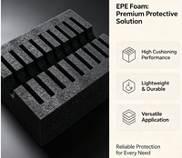 Insert en mousse EPE personnalisable avec découpes de précision pour emballage de protection