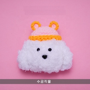 Custodia protettiva in peluche lavorata a mano Anti-smarrimento per custodia <span class=keywords><strong>AirPods</strong></span> - Product Image 4