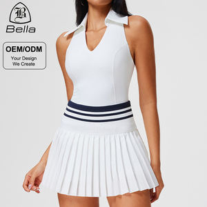 Fabricants OEM de vêtements de yoga et de sport, vêtements de tennis, polos, jupes, ensembles, vêtements de sport pour femmes, jupe de <span class=keywords><strong>golf</strong></span> plissée - Product Image 1