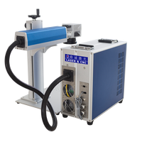 Mesin Penanda Laser Serat untuk Paduan Titanium Nikel, Kuningan, Baja Tahan Karat - Sistem CNC Berpendingin Udara dengan Akurasi Tinggi
