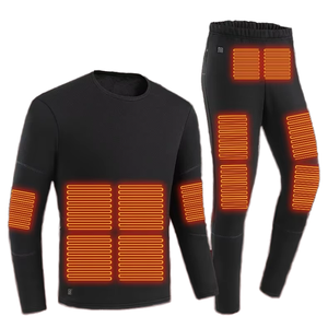 <span class=keywords><strong>Sous</strong></span>-vêtement épaissi chauffant électriquement résistant au froid pour hommes et femmes pour les sports de <span class=keywords><strong>ski</strong></span> - Product Image 1