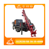 Foreuse à circulation inverse montée sur camion modèle CSCZRC350 CSCZRC500 moteur de pompe Solution de forage d'exploration de puits d'eau Mobile