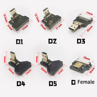 Kabel Ribbon Ultra Tipis FPV 20 Pin HDMI Flat Slim Bnf Micro Fpv Hdm Kabel Fotografi Udara Tupc Hdm Berbagai Panjang untuk Drone