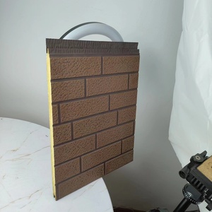 <span class=keywords><strong>Prix</strong></span> d'usine brique blanche panneaux de revêtement en métal <span class=keywords><strong>panneau</strong></span> <span class=keywords><strong>sandwich</strong></span> mural extérieur - Product Image 6